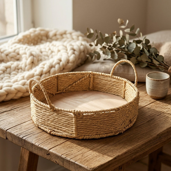 Straw Basket	Small
